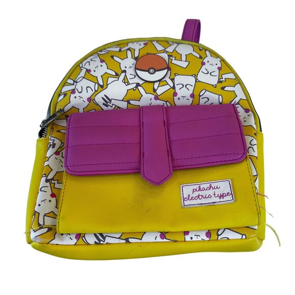 Pokemon Pikachu Electric Type mini backpack - Picture 1 of 6